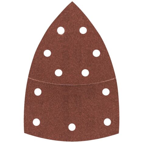 Bosch feuille abrasive C430 10 pièces 102 x 62 93 mm 180 11 trous 10 pièces