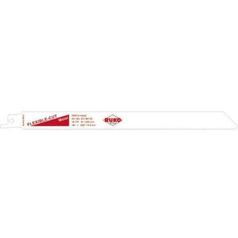 Lot de 5 lames de scie-sabre longueur 200 mm Ruko 8913-5 RUKO 33289135 Longueur lame de scie 200 mm 5 pc(s) (1/2)
