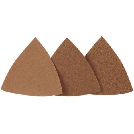 Feuille abrasive Delta avec bande auto-agrippante, non perforé Proxxon Micromot 28 895 Grain 240 Cote d'encoignure 65 m (1/2)