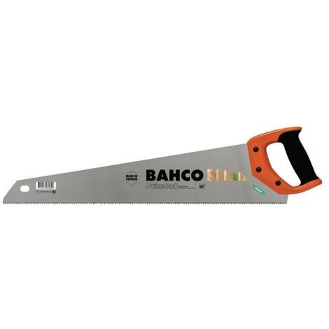 Bahco – Scie à main Prizecut 475 mm – Denture 7 dents/pouce pour coupes longitudinales et transversales – Acier au carbone - NP-19-U7