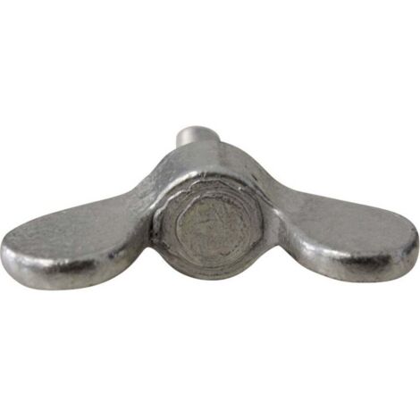 Vis à oreilles TOOLCRAFT 827808 10 pc(s) M4 10 mm tête à ailettes acier N/A C54676 (1/3)