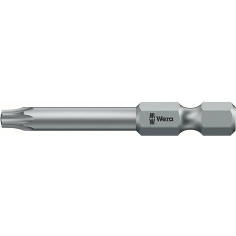 Embout Torx T 8 Wera 05060098001 Acier à outils allié, extra-rigide Forme (embouts): F 6.3 1 pc(s) (1/2)
