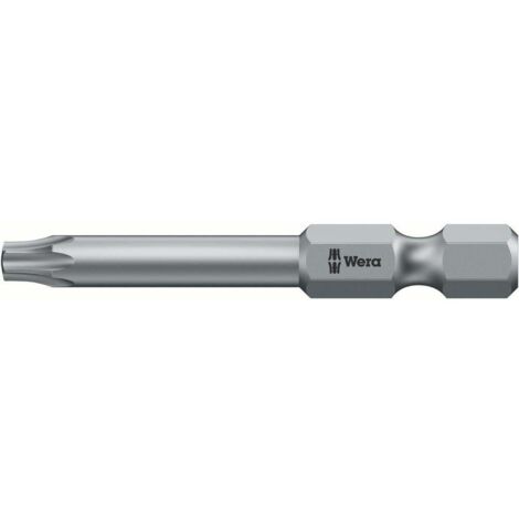 Embout Torx T 27 Wera 05060120001 Acier à outils allié, extra-rigide Forme (embouts): F 6.3 1 pc(s) (1/2)
