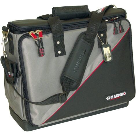 Sac à outils étanche en polyester 460 x 210 x 420 mm – 50 poches de rangement – Compartiment central rembourré pour ordinateur portable – C.K Magma (1/10)