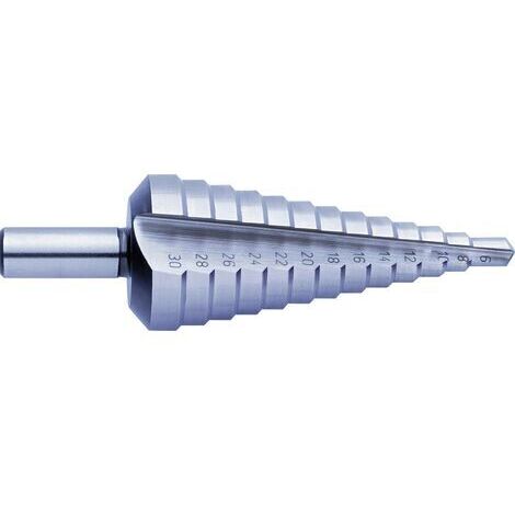 Foret étagé Exact 1605321 SB-VERPACKUNG HSS 4 - 12 mm tige à 3 surfaces 1 pc(s) (1/4)
