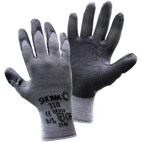 Gants de protection Showa 14905-8 Coton/polyester avec revêtement latex EN 388 Taille 8 (M) (1/2)