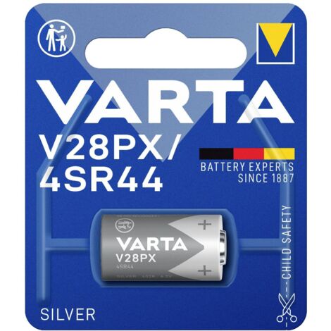 Pile photo 4SR44 oxyde d'argent Varta SILVER Cylindr.V28PX/4SR44 Bl1 145 mAh 6.2 V 1 pc(s)