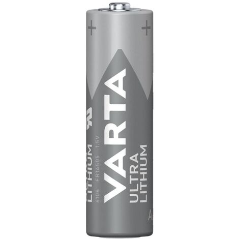 Pile LR6 (AA) lithium Varta 6106301404 LITHIUM AA Bli 4 2900 mAh 1.5 V 4 pc(s) (1/10)