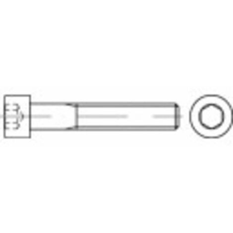 Vis cylindrique TOOLCRAFT 116684 100 pc(s) M4 16 mm tête cylindrique 6 pans intérieurs acier N/A (1/2)