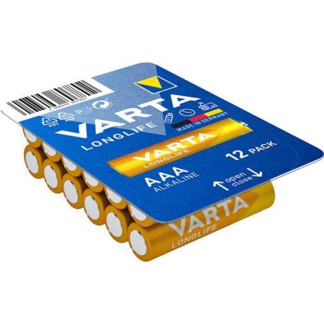 Varta LONGLIFE AAA Big Box 12 Pile LR3 (AAA) alcaline(s) 1200 mAh 1.5 V 12 pc(s)