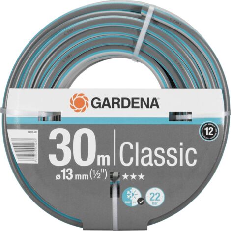 Tuyau arroseur 30 m – Résistant à la pression jusqu'à 22 bars – Diamètre 13 mm – Compatible avec accessoires GARDENA