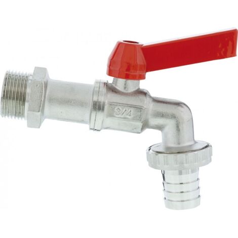 Robinet de vidange à boisseau sphérique 1 GARDENA 07333-20 argent, rouge (1/3)