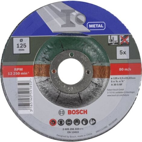Bosch Bosch Accessories 2608603173 2608603173 Disque à tronçonner à moyeu déporté 115 