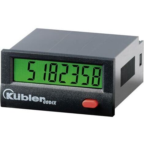 Kübler Automation Compteur d'impulsions Codix 130 HB, Dimensions encastrées 45 x 22 mm, N/A Q59777 (1/2)
