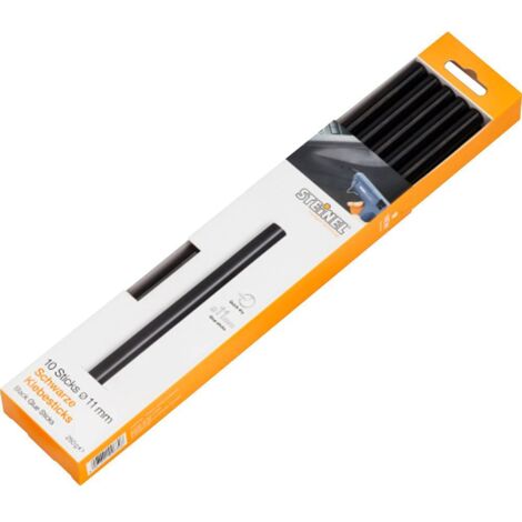 Steinel 006792 Bâtons de colle 11 mm 250 mm noir 250 g 10 pc(s) A587431