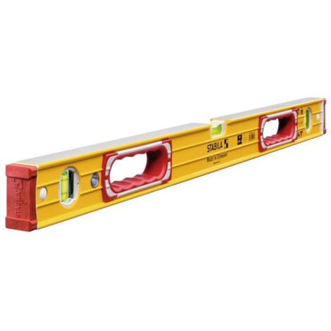 Stabila – Niveau à bulle 15234 81 cm – Précision ± 0.5 mm/m – Aluminium extra-rigide – Pour maçonnerie et charpenterie