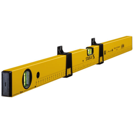 Niveau à bulle STABILA avec guides de marquage STABILA 70 PLUS de 80 cm
