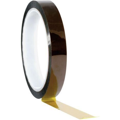 Ruban adhésif TOOLCRAFT 911XB1933C ambre (L x l) 33 m x 19 mm silicone 1 pc(s) A235941 (1/2)
