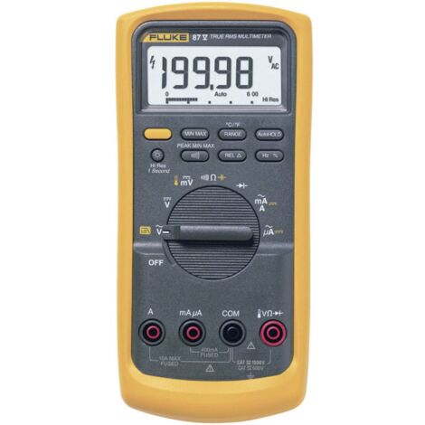 Multimètre Fluke 87V/EUR numérique CAT III 1000 V, CAT IV 600 V Affichage (nombre de points): 20000