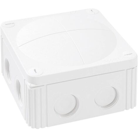 Boîte de dérivation Wiska 10060533 (L x l x H) 110 x 110 x 66 mm blanc IP66/IP67 (1/2)