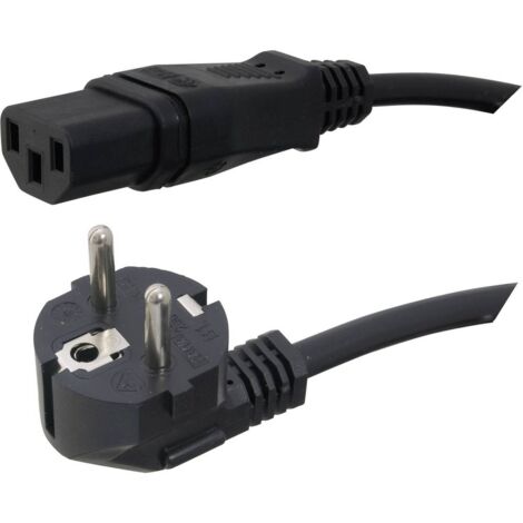 Câble de raccordement pour appareils IEC HAWA 1008232 noir 2.50 m (1/2)