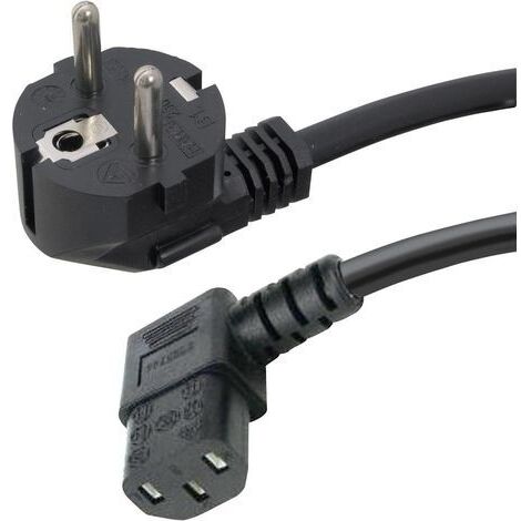 Câble de raccordement pour appareils IEC HAWA 1008240 noir 5.00 m X59318 (1/5)