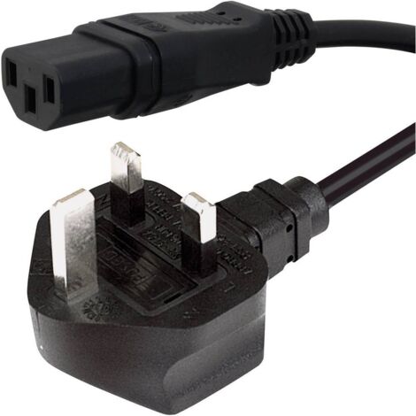 Câble de raccordement pour appareils IEC HAWA 1008245 noir 2.00 m (1/2)