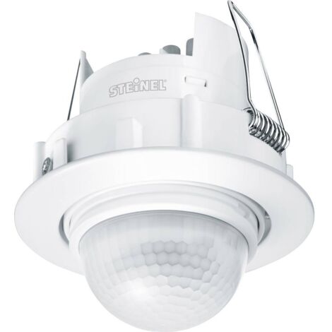 Steinel 601317 encastré Détecteur de mouvements PIR 360 ° relais blanc IP20 (1/4)