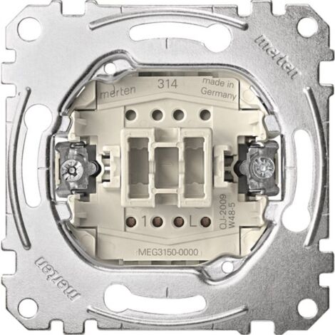 Merten Bouton-poussoir Insert MEG3150-0000 X53356 (1/2)