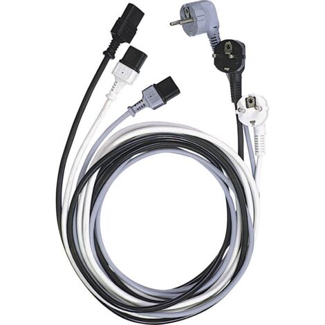 LAPP 73222334 appareils IEC Câble de raccordement noir 2.50 m X58925 (1/2)
