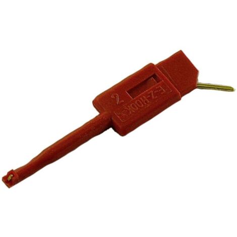 Pince grip-fil Hirschmann Test & Measurement KLEPS 064 PCH, rt enfichable 0.64 mm Ohne Messkategorie rouge (1/3)