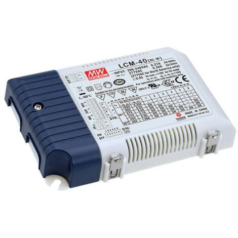 Driver LED MW Mean Well LCM-25 6-54, 6-50, 6-42, 6-36, 6-28, 6-24 V DC 350, 500, 600, 700, 900, 1050 mA