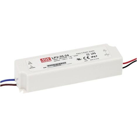 Driver LED Mean Well LPV-35-12 12 V DC 3 A (1/5)