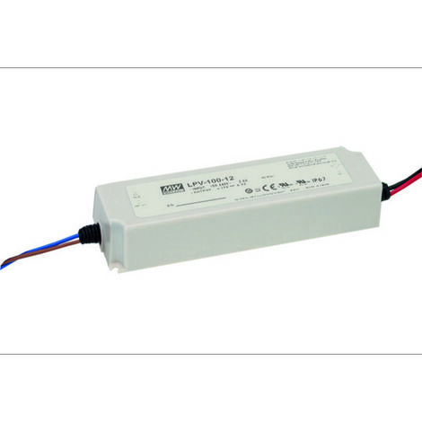 Driver LED Mean Well LPV-100-12 12 V DC 8,5 A
