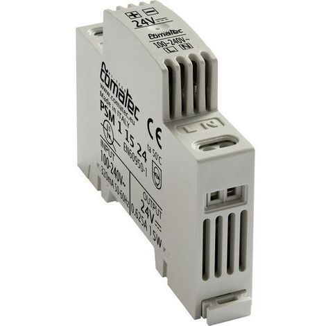 Alimentation rail DIN série PSM Comatec PSM1/15.24 N/A 15 W 1 pc(s) Y928011 (1/3)