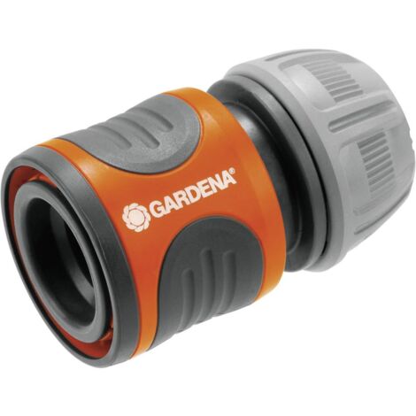 Raccord rapide 1821550 Ø 13 mm (1/2') – Plastique – Connexion facile pour tuyaux GARDENA – Pour systèmes d'arrosage