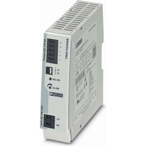 Alimentation rail DIN Phoenix Contact TRIO-PS-2G/1AC/24DC/5 5 A 120 W (1/2)