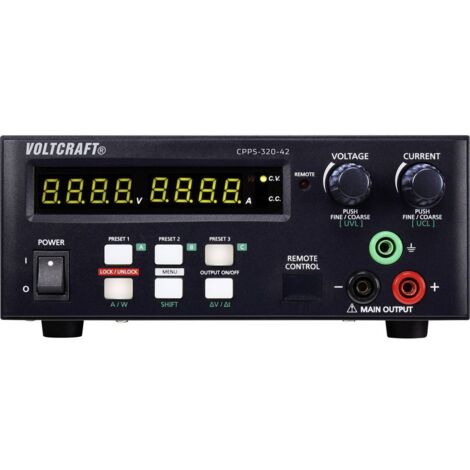 Alimentation de laboratoire réglable VOLTCRAFT CPPS-320-42 0.02 - 42 V/DC 0.01 - 20 A 320 W (1/2)