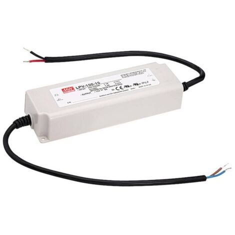 Driver LED Mean Well LPV-150-24 151 W 24 V 6,3 A tension constante Y494251