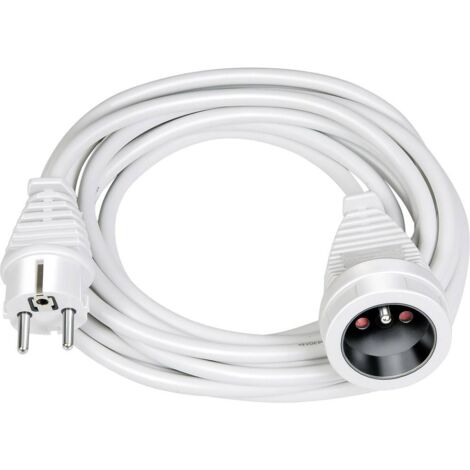 Brennenstuhl 1168434 alimentation Rallonge blanc 3.00 m H05VV-F 3G 1,5 mm² (1/2)