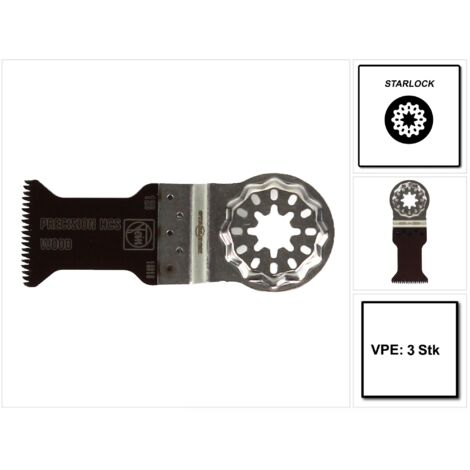 Lame de scie de précision Fein E-Cut BIM Starlock 35x50mm 3 pièces - 63502126220