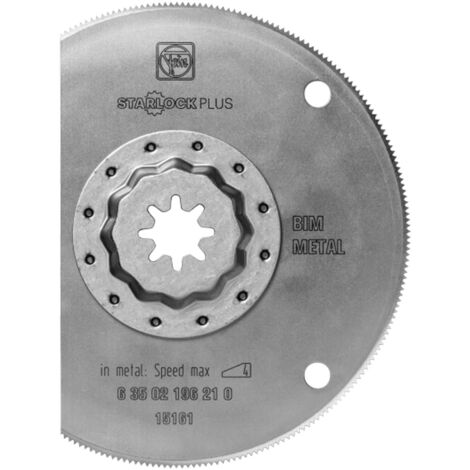 Fein 1x lame de scie HSS StarlockPlus 100 mm - 63502196210 (1/4)