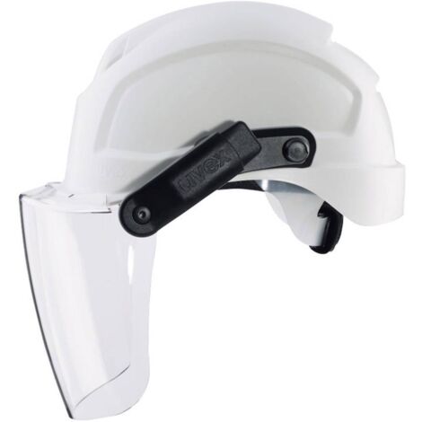 Visière de protection Uvex Pheos – Résistante aux liquides et métal en fusion – Anti-UV – Antibuée – Polycarbonate incolore
