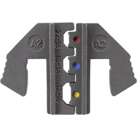 Accessoires de sertissage TOOLCRAFT PLE-0A2 pour connecteurs enfichables isolés Ouverture de serrage: 0.5 à 6 mm² adapt (1/3)