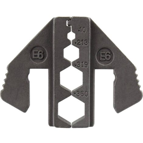 TOOLCRAFT PLE-0E6 Accessoires de sertissage Adapté pour type de câble: RG59, RG58, RG6 adapté pour marque (pinces): TOO (1/3)