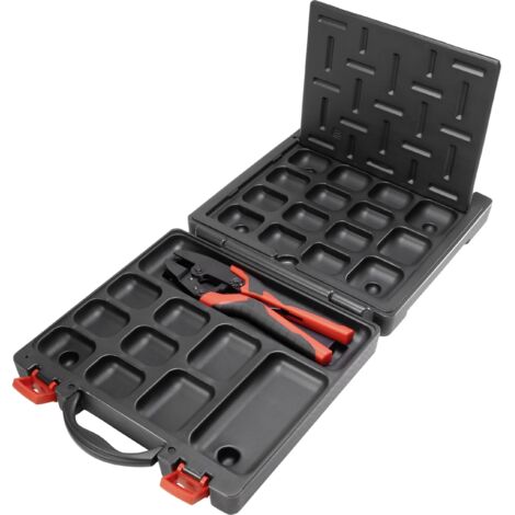 TOOLCRAFT PZ-500 1423549 PINCE À SERTIR SANS MATRICE À SERTIR, AVEC MALLETTE SYSTÈME (1/5)