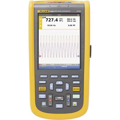 Oscilloscope manuel Fluke 125B/EU/S 40 MHz 2 canaux 4 Géch/s fonctions multimètre W510491 (1/5)