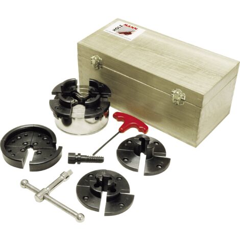 Holzmann – Accessoire pour tour à bois – Set d'outils de tournage 1 pc – Grandes mâchoires 95/80 mm – Mâchoires de serrage universelles – Pour bois dur