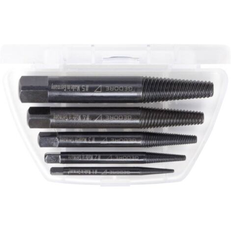 Set d'extracteurs de vis 5 pièces Gedore 6759620 M3 - M18 1 set (1/10)