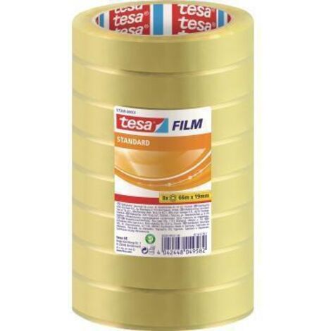 tesa 57208-00001-01 tesafilm Standard transparent (L x l) 66 m x 19 mm 8 pc(s) (1/4)